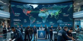 Cybercrime: Interpol arrests 94 people and takes down 45,000 IP addresses