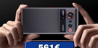 35 mm Sensor and Under-Display Selfie Camera: nubia Z80 Ultra at €561 is the deal you can’t miss