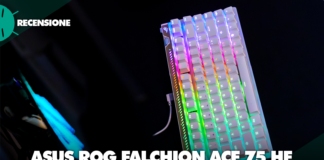 Recensione ASUS ROG Falchion Ace 75 HE: la tastiera più strana (e prestante) che io abbia mai provato