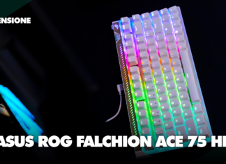 Recensione ASUS ROG Falchion Ace 75 HE: la tastiera più strana (e prestante) che io abbia mai provato
