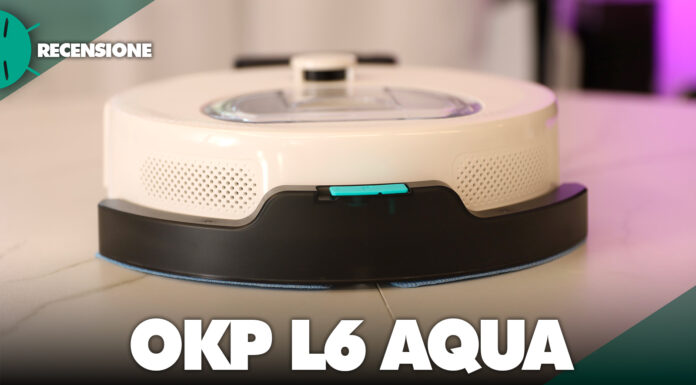 Recensione OKP L6 Aqua: il robot economico che lava e aspira (bene)