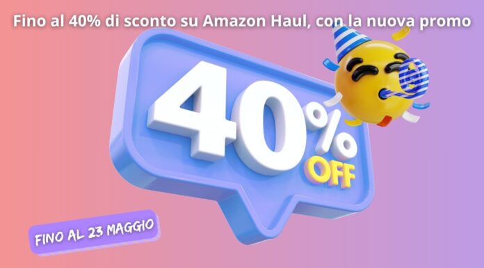 Up to 40% Off on Amazon Haul: How the New Limited Promo Works