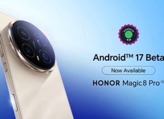 Honor Magic 8 Pro joins the Android 17 beta program
