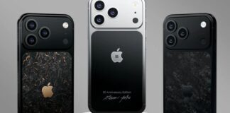 This Caviar iPhone 17 Pro contains a fragment of Steve Jobs’ black turtleneck