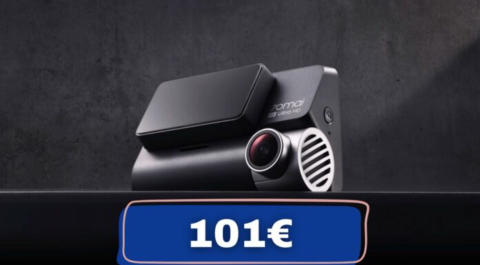 This 70mai 4K dash cam nearly €100: drive safely, spending little!
