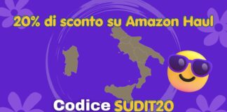Save 20% on Amazon Haul, but the new Coupon only applies to Southern Italy!