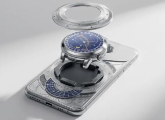 Luxurious iPhone 17 Pro Max: houses a genuine Swiss watch