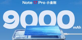 Here we go: Redmi Note 17 Pro is the first in the series with a 9,000 mAh battery!