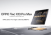 OPPO Find X10 Pro Max will be the first with Dimensity 9600 Pro and will launch outside China