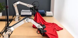 This robot learned to fold laundry in just 24 hours